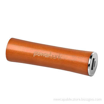 1200-3400mAh OEM natural wood power bank